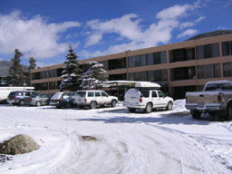 Front of Complex of Summit County Condo