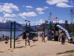 Playground on Lake Dillon